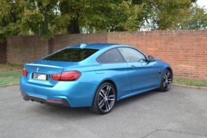 2019 BMW 4 Series 3.0 430d Xdrive M Sport Coupe in Blue — image 3