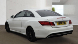 2014 Mercedes-Benz E Class 2.1 E220 Cdi Amg Sport G-Tronic+ Euro 5 (s/s) 2dr in White — image 4