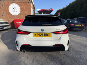 2019 BMW 1 Series 1.5 118i M Sport in White — image 4