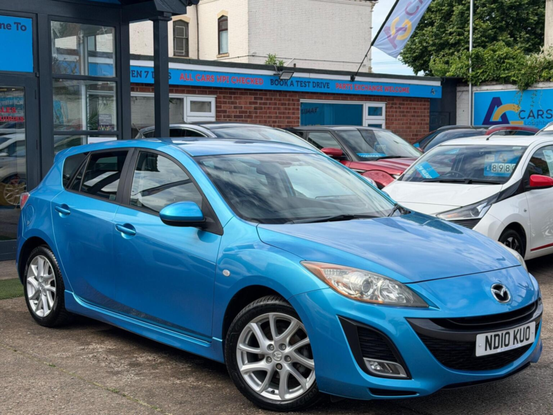 2010 Mazda Mazda3 1.6 Sport Euro 4 5dr in Blue — image 1