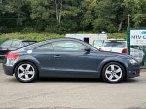 2009 Audi Tt 2.0 Tdi Coupe 3dr Diesel Manual Quattro Euro 4 (170 Ps) in Grey — image 4