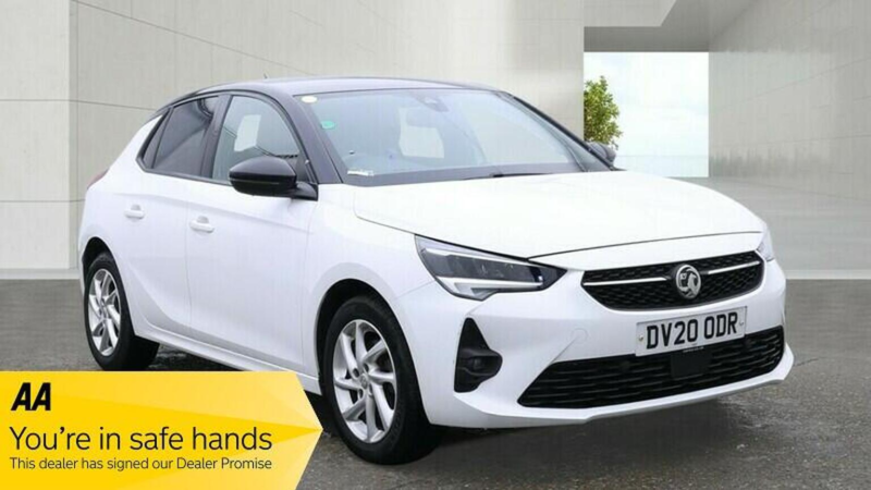 2020 Vauxhall Corsa 1.2 Turbo Sri Premium Euro 6 (s/s) 5dr in White — image 1