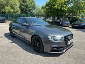 2015 Audi A5 2.0 Tdi Black Edition Plus S Tronic Quattro Euro 6 (s/s) 2dr in Grey — image 2