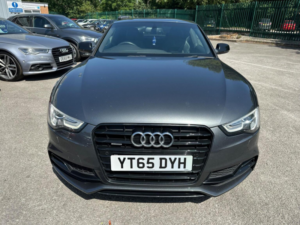 2015 Audi A5 2.0 Tdi Black Edition Plus S Tronic Quattro Euro 6 (s/s) 2dr in Grey — image 3