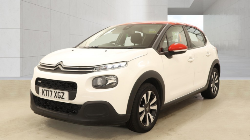2017 Citroen C3 1.2 Puretech Feel in White — image 1