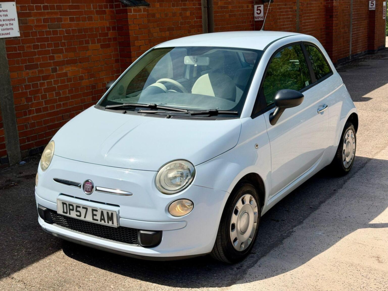 2010 Fiat 500 1.2 Pop Euro 5 (s/s) 3dr in Blue — image 1