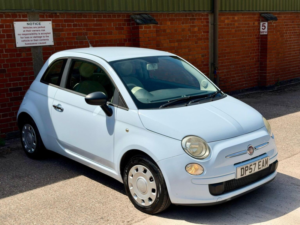 2010 Fiat 500 1.2 Pop Euro 5 (s/s) 3dr in Blue — image 2