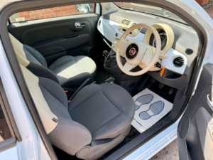 2010 Fiat 500 1.2 Pop Euro 5 (s/s) 3dr in Blue — image 3