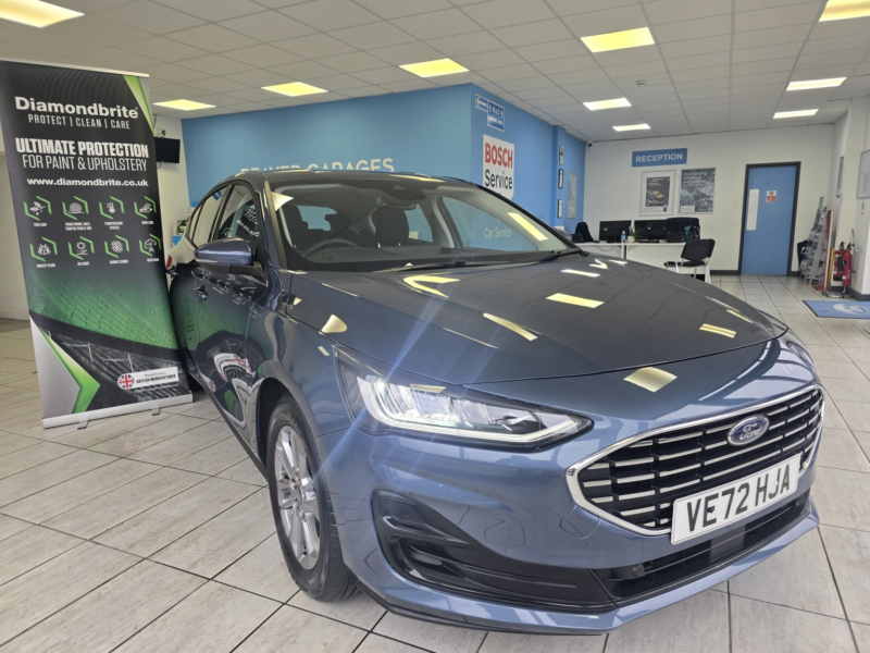 2022 Ford Focus Titanium, 1.0l Ecoboost in Blue — image 1