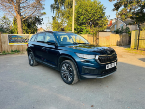 2023 Skoda Kodiaq 1.5 Tsi Act Se L Executive DSG Euro 6 (s/s) 5dr (7 Seat) in Blue — image 5