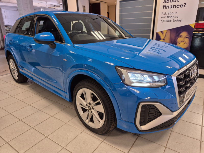 2022 Audi Q2 1.5 Tfsi Cod 35 S Line SUV 5dr Petrol Manual Euro 6 (s/s) (150 Ps) in Blue — image 1