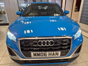 2022 Audi Q2 1.5 Tfsi Cod 35 S Line SUV 5dr Petrol Manual Euro 6 (s/s) (150 Ps) in Blue — image 4