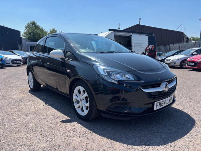 2015 Vauxhall Corsa 1.2i Sting Euro 6 3dr in Black — image 1