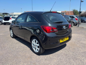 2015 Vauxhall Corsa 1.2i Sting Euro 6 3dr in Black — image 2