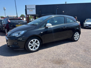 2015 Vauxhall Corsa 1.2i Sting Euro 6 3dr in Black — image 4