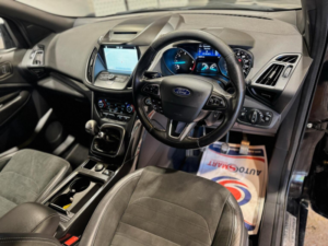 2017 Ford Kuga 2.0 Tdci Ecoblue St-Line Euro 6 (s/s) 5dr in Black — image 2