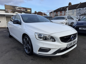 2015 Volvo S60 1.6 T4 R-Design Fresh Import Verified Mile Finance Avb in White — image 2