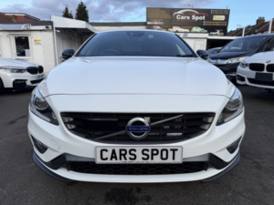 2015 Volvo S60 1.6 T4 R-Design Fresh Import Verified Mile Finance Avb in White — image 3