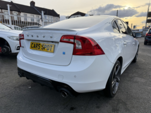 2015 Volvo S60 1.6 T4 R-Design Fresh Import Verified Mile Finance Avb in White — image 5