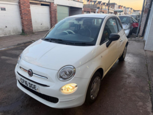 2016 Fiat 500 1.2 Pop Euro 6 (s/s) 3dr in White — image 3