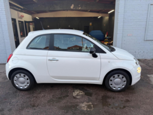 2016 Fiat 500 1.2 Pop Euro 6 (s/s) 3dr in White — image 4