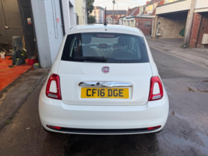 2016 Fiat 500 1.2 Pop Euro 6 (s/s) 3dr in White — image 6