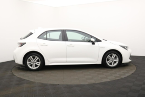 2020 Toyota Corolla 1.8 Vvt-H Icon Tech Hatchback 5dr Petrol Hybrid CVT Euro 6 (s/s) (122 Ps) in White — image 2