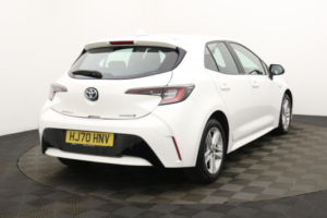 2020 Toyota Corolla 1.8 Vvt-H Icon Tech Hatchback 5dr Petrol Hybrid CVT Euro 6 (s/s) (122 Ps) in White — image 5