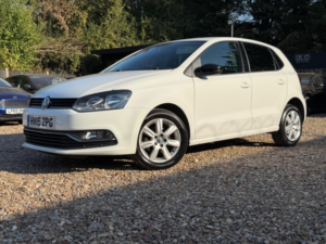2015 Volkswagen Polo 1.2 Tsi Bluemotion Tech Se Design Euro 6 (s/s) 5dr in White — image 5