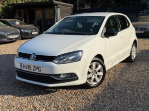 2015 Volkswagen Polo 1.2 Tsi Bluemotion Tech Se Design Euro 6 (s/s) 5dr in White — image 6