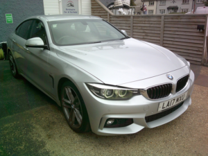 2017 BMW 4 Series Gran Coupe 2.0 420d M Sport Gran Coupe in Silver — image 4