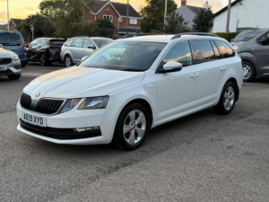 2019 Skoda Octavia 1.6 Tdi Se Technology Euro 6 (s/s) 5dr in White — image 3