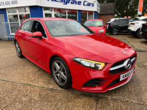 2019 Mercedes-Benz A Class 1.5 A180d Amg Line (premium) Hatchback 5dr Diesel 7g-Dct Euro 6 (s/s) (116 Ps) in Red — image 5