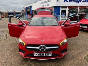 2019 Mercedes-Benz A Class 1.5 A180d Amg Line (premium) Hatchback 5dr Diesel 7g-Dct Euro 6 (s/s) (116 Ps) in Red — image 6
