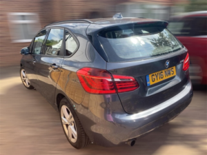2016 BMW 2 Series Active Tourer 1.5 218i Se MPV 5dr Petrol Auto Euro 6 (s/s) (136 Ps) in Grey — image 2