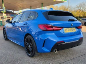 2019 BMW 1 Series 1.5 118i M Sport Dct Euro 6 (s/s) 5dr in Blue — image 4