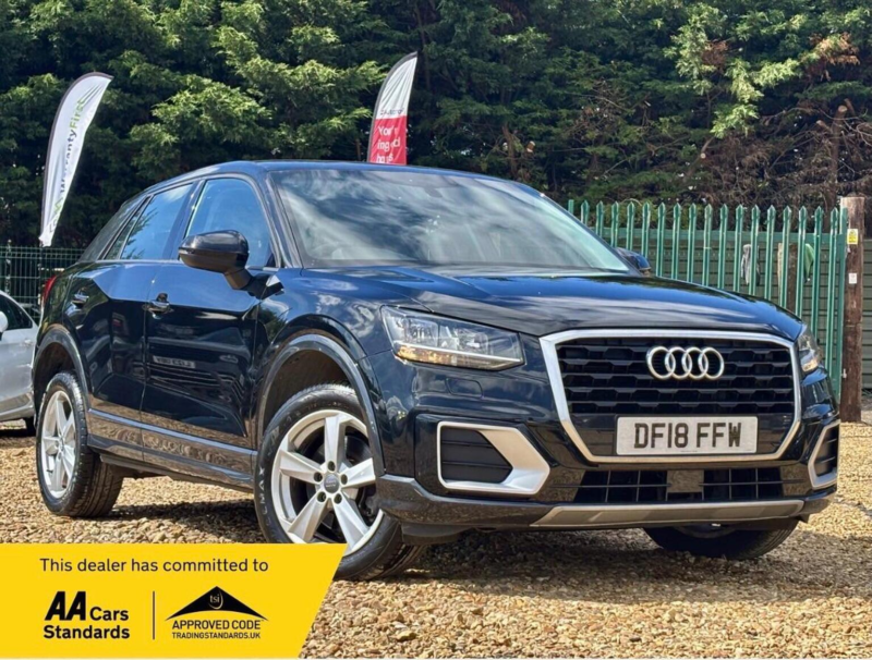 2018 Audi Q2 1.0 Tfsi Sport Euro 6 (s/s) 5dr in Black — image 1