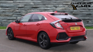 2017 Honda Civic 1.0 Vtec Turbo Sr in Red — image 3