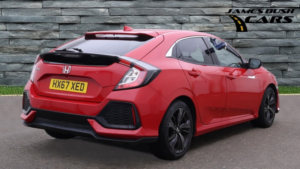 2017 Honda Civic 1.0 Vtec Turbo Sr in Red — image 4