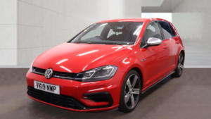 2019 Volkswagen Golf 2.0 Tsi R Hatchback 5dr Petrol DSG 4motion Euro 6 (s/s) (300 Ps) in Red — image 2