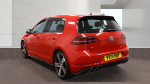 2019 Volkswagen Golf 2.0 Tsi R Hatchback 5dr Petrol DSG 4motion Euro 6 (s/s) (300 Ps) in Red — image 3