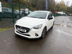2017 Mazda Mazda2 1.5 Skyactiv-G Sport Black Hatchback 5dr Petrol Manual Euro 6 (s/s) (90 Ps) in White — image 2