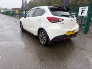 2017 Mazda Mazda2 1.5 Skyactiv-G Sport Black Hatchback 5dr Petrol Manual Euro 6 (s/s) (90 Ps) in White — image 4
