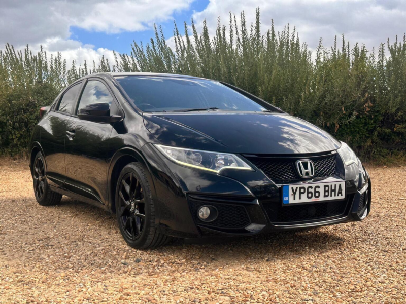 2016 Honda Civic 1.4 I-Vtec Sport Euro 6 (s/s) 5dr in Black — image 1