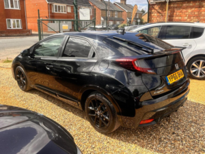 2016 Honda Civic 1.4 I-Vtec Sport Euro 6 (s/s) 5dr in Black — image 5