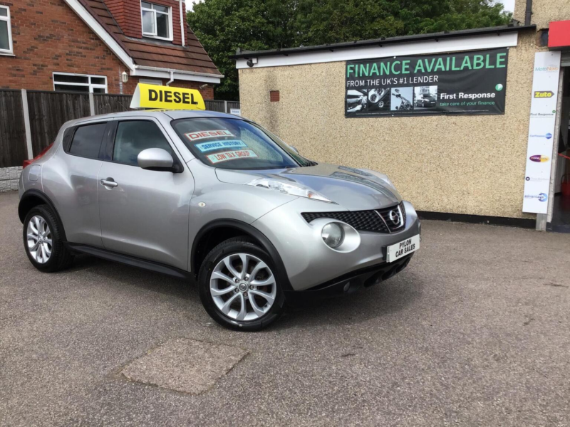2013 Nissan Juke 1.5 Dci 8v Tekna Euro 5 (s/s) 5dr in Silver — image 1