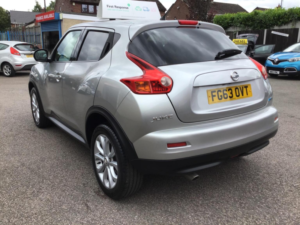 2013 Nissan Juke 1.5 Dci 8v Tekna Euro 5 (s/s) 5dr in Silver — image 4