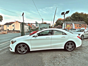 2019 Mercedes-Benz Cla 1.6 Cla180 Amg Line Edition Coupe Euro 6 (s/s) 4dr in White — image 5