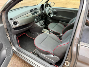 2014 Fiat 500 1.2 Lounge Euro 6 (s/s) 3dr in Grey — image 4
