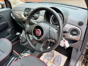 2014 Fiat 500 1.2 Lounge Euro 6 (s/s) 3dr in Grey — image 6